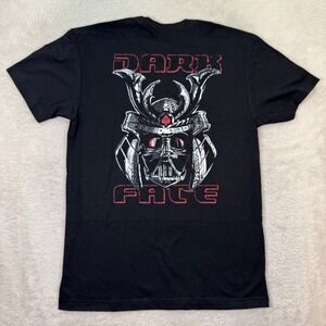 NEW Zero Foxtrot T Shirt Men Small Black Red Skull Darth Vader Dark Fate Graphic